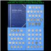 Image 1 : Virtually Complete Jefferson 5c folder 1938-1961, 65 coins and Only Missing 1958-d