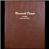 Image 2 : Partial Roosevelt 10c Dansco book including proof-only issue, 1946-2001, 107 coins including 18 proo