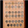Image 4 : ***Auction Highlight*** Complete Jefferson 5c Dansco book including proof-only issue, 1938-2009, 195