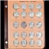 Image 3 : Complete Kennedy 50c Dansco book, date 1964-2007, 80 coins.