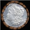 Image 2 : ***Auction Highlight***  AU/BU Slider Brinks Shotgun Morgan $1 Roll 1897 & P Ends Virtually UNC (fc)