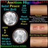 ***Auction Highlight*** Solid Uncirculated Peace silver dollar roll 1923 & P Ends, 20 coins (fc)