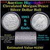 ***Auction Highlight***  First Financial Shotgun 1883 & 'S' Ends Mixed Morgan/Peace Silver dollar ro