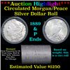 ***Auction Highlight***  First Financial Shotgun 1889 & 'P' Ends Mixed Morgan/Peace Silver dollar ro