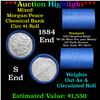 ***Auction Highlight*** Chemical Bank Shotgun 1884 & 'S' Ends Mixed Morgan/Peace Silver dollar roll,