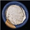Image 2 : Buffalo Nickel Shotgun Roll in Old Bank Style 'Bell Telephone'  Wrapper 1917 & S Mint Ends