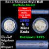 Image 1 : Buffalo Nickel Shotgun Roll in Old Bank Style 'Bell Telephone'  Wrapper 1920 & D Mint Ends