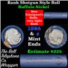 Buffalo Nickel Shotgun Roll in Old Bank Style 'Bell Telephone'  Wrapper 1924 & S Mint Ends