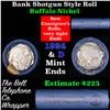 Image 1 : Buffalo Nickel Shotgun Roll in Old Bank Style 'Bell Telephone'  Wrapper 1924 & D Mint Ends