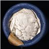 Image 2 : Buffalo Nickel Shotgun Roll in Old Bank Style 'Bell Telephone'  Wrapper 1924 & D Mint Ends