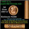 Image 1 : Shotgun Lincoln 1c roll, 1967-p 50 pcs Brandt Wrapper