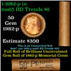 Image 1 : Shotgun Lincoln 1c roll, 1982-p 50 pcs Brandt Wrapper
