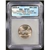 Image 2 : 2005-p Washington Quarter 25c Graded sp69 By ICG