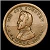 Image 2 : (1863) Andrew Jackson Civil War Token F-135/440a 1c Grades vf++