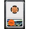 Image 3 : NGC 1957-d Lincoln Cent 1c Graded ms65 rd By NGC