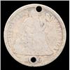 Image 2 : 18*6 Love Token On Seated Liberty 10c Seated Liberty Dime 10c Grades ng
