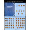 Image 1 : Partial Flying Eagle 1c and Indian 1c Whitman folder. 1857-1909 Indian Head, 38 coins.