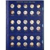 Image 3 : Virtual Complete Roosevelt 10c Whitman book, completed 1946-1964, 48 coins. Missing only 1965 & 1965