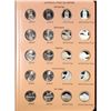 Image 3 : Virtually Complete National Park 25c  Dansco book including proof-only issue, 2010-2015. 120 coins