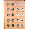 Image 8 : Virtually Complete National Park 25c  Dansco book including proof-only issue, 2010-2015. 120 coins