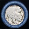 Image 2 : Buffalo Nickel Shotgun Roll in Old Bank Style 'Bell Telephone'  Wrapper 1924 & D Mint Ends