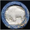 Image 3 : Buffalo Nickel Shotgun Roll in Old Bank Style 'Bell Telephone'  Wrapper 1926 & S Mint Ends