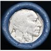 Image 2 : Buffalo Nickel Shotgun Roll in Old Bank Style 'Bell Telephone'  Wrapper 1926 & S Mint Ends