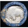 Image 3 : Buffalo Nickel Shotgun Roll in Old Bank Style 'Bell Telephone'  Wrapper 1919 & D Mint Ends