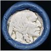 Image 2 : Buffalo Nickel Shotgun Roll in Old Bank Style 'Bell Telephone'  Wrapper 1927 & D Mint Ends