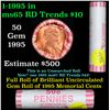 Image 1 : Shotgun Lincoln 1c roll, 1995-p 50 pcs N.F String & Son Wrapper