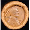 Image 2 : Mixed small cents 1c orig shotgun roll, 1918-d Wheat Cent, 1892 Indian Cent other end, brinks Wrappe