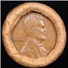 Image 2 : Mixed small cents 1c orig shotgun roll, 1919-d Wheat Cent, 1896 Indian Cent other end, brinks Wrappe