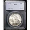 Image 4 : ***Auction Highlight*** 1884-cc Morgan Dollar $1 Graded ms66+ By SEGS (fc)