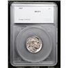 Image 4 : ***Auction Highlight*** 1937-p Buffalo Nickel Neat TOP POP! 5c Graded ms67+ By SEGS (fc)