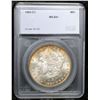 Image 4 : ***Auction Highlight*** 1880-cc Morgan Dollar $1 Graded ms64+ By SEGS (fc)