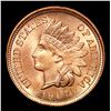 Image 2 : ***Auction Highlight*** 1907 Indian Cent 1c Graded Gem+ Unc RD By USCG (fc)