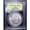 Image 4 : ***Auction Highlight*** 1889-o Morgan Dollar $1 Graded Choice Unc By USCG (fc)