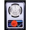 Image 3 : NGC 1884-o Morgan Dollar $1 Graded ms63 By NGC