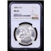 Image 2 : NGC 1885-o Morgan Dollar $1 Graded ms64 By NGC