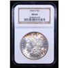 Image 2 : NGC 1904-o Morgan Dollar $1 Graded ms64 By NGC