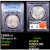 Image 1 : PCGS 1888-o Morgan Dollar $1 Graded ms63 By PCGS