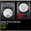 Image 1 : PCGS 2009 Silver Eagle Dollar First Strike $1 Graded ms69 By PCGS