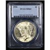 Image 2 : PCGS 1926-p Peace Dollar $1 Graded ms64 By PCGS
