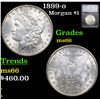 Image 1 : 1899-o Morgan Dollar $1 Graded ms66 By SEGS