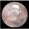 Image 2 : Proof 1961 Franklin Half Dollar 50c Graded pr66+ BY SEGS