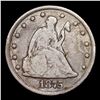 Image 2 : 1875-cc Twenty Cent Piece 20c Graded f15 By SEGS
