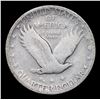 Image 3 : 1927-s Standing Liberty Quarter 25c Graded f15 By SEGS