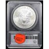 Image 5 : 2014 Silver Eagle Dollar $1 Graded ms70 BY SEGS