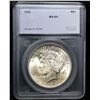 Image 4 : 1922-p Peace Dollar $1 Graded ms65+ By SEGS