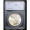 Image 4 : 1923-p Peace Dollar $1 Graded ms66 By SEGS